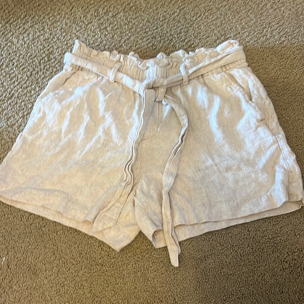 linen shorts